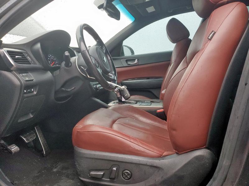 5XXGW4L21HG160822 - 2017 KIA OPTIMA SX გრაფიტი ფოტო 7