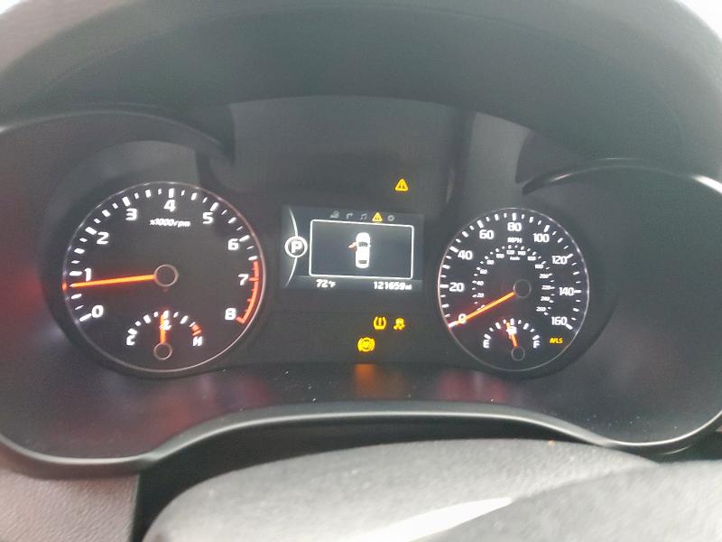 5XXGW4L21HG160822 - 2017 KIA OPTIMA SX გრაფიტი ფოტო 9