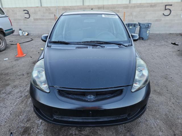 JHMGD37428S068960 - 2008 HONDA FIT BLACK photo 5