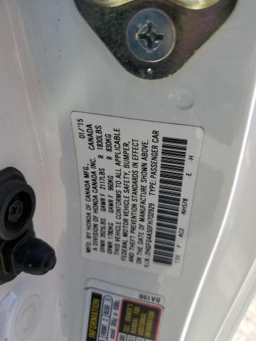 2HGFG4A50FH702929 - 2015 HONDA CIVIC SI WHITE photo 12