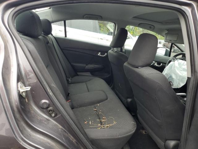 19XFB2F80FE218839 - 2015 HONDA CIVIC EX GRAY photo 10