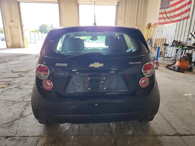 1G1JB6SH1D4192640 - 2013 CHEVROLET SONIC LS BLACK photo 6