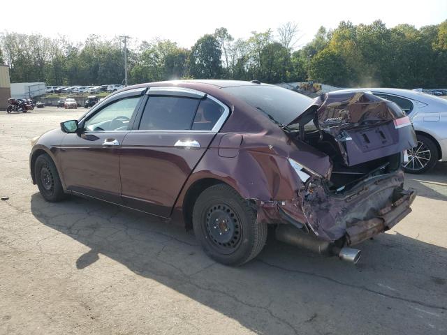 1HGCP3F87BA015598 - 2011 HONDA ACCORD EXL BURGUNDY photo 2