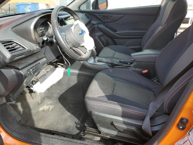 JF2GTADCXJH287285 - 2018 SUBARU CROSSTREK PREMIUM ნარინჯისფერი ფოტო 7