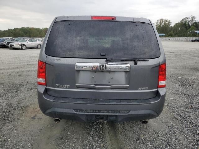 5FNYF4H59DB005584 - 2013 HONDA PILOT EXL 灰色 照片 6