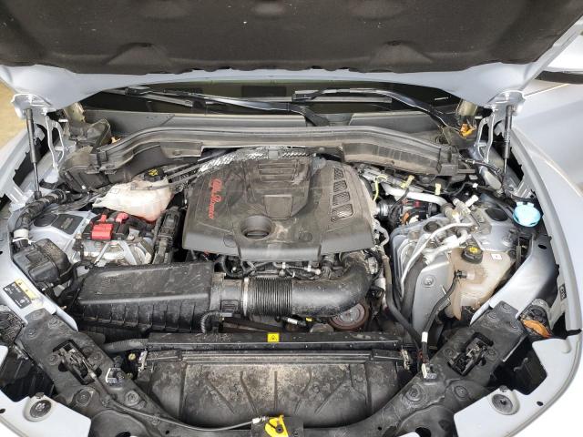 ZASPAKBN2N7D32110 - 2022 ALFA ROMEO STELVIO TI SILVER photo 12