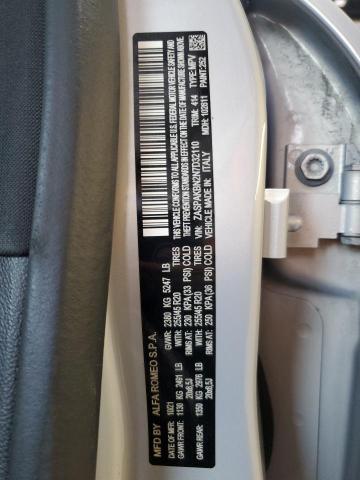 ZASPAKBN2N7D32110 - 2022 ALFA ROMEO STELVIO TI SILVER photo 13