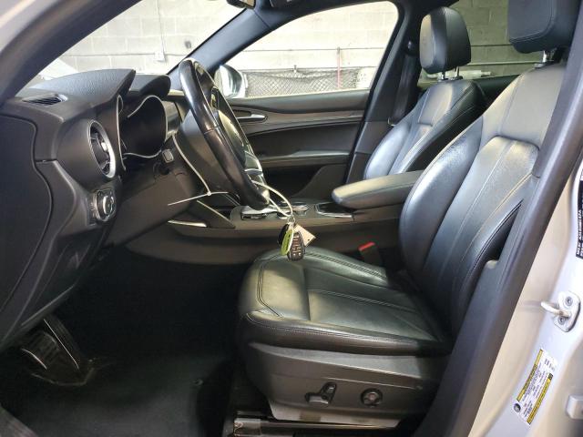 ZASPAKBN2N7D32110 - 2022 ALFA ROMEO STELVIO TI SILVER photo 7