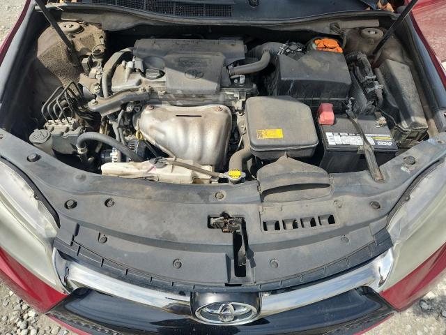 4T1BF1FK1FU897087 - 2015 TOYOTA CAMRY LE RED photo 11
