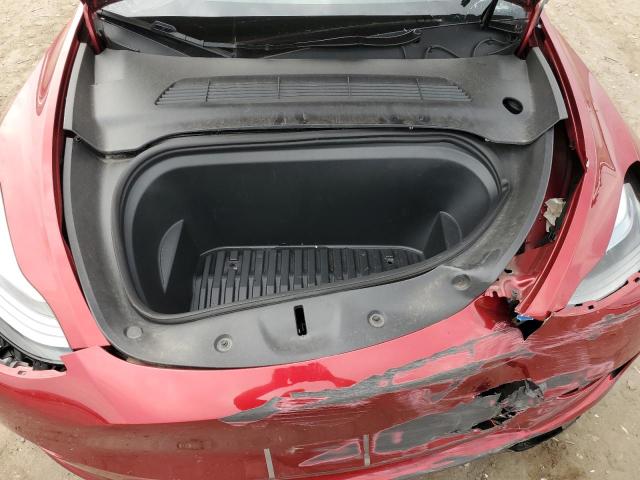 7SAYGAEE5RF993330 - 2024 TESLA MODEL Y RED photo 12