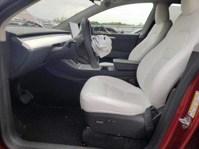 7SAYGAEE5RF993330 - 2024 TESLA MODEL Y RED photo 7