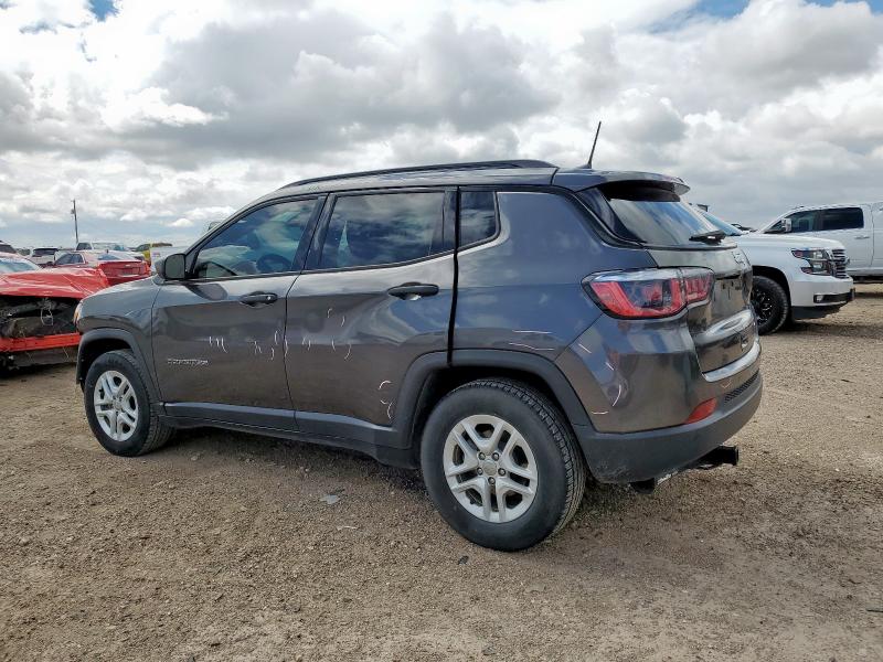 3C4NJCABXHT643443 - 2017 JEEP COMPASS SPORT فحمي صورة 2