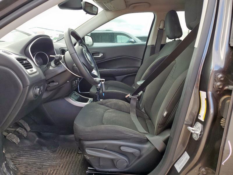 3C4NJCABXHT643443 - 2017 JEEP COMPASS SPORT فحمي صورة 7