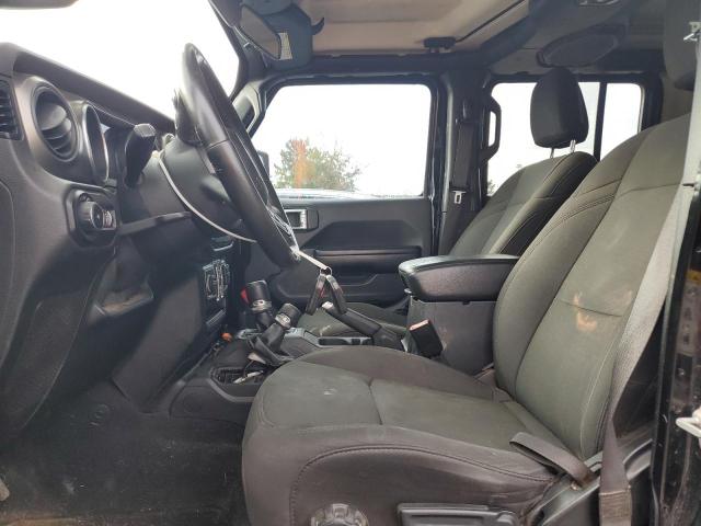 1C4HJXDG1LW109830 - 2020 JEEP WRANGLER U SPORT Սև լուսանկար 7