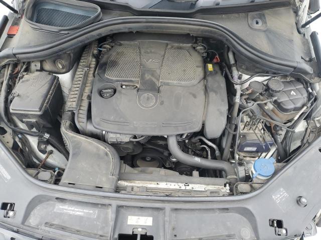 4JGDA5HB3FA587732 - 2015 MERCEDES-BENZ ML 350 4MATIC WHITE photo 12