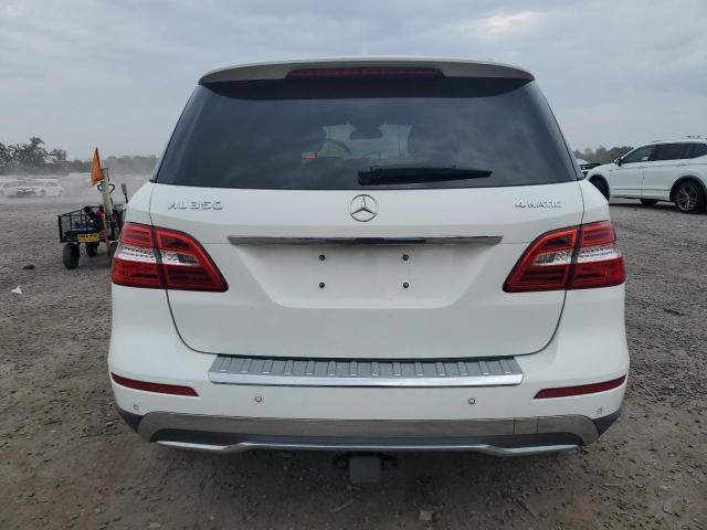 4JGDA5HB3FA587732 - 2015 MERCEDES-BENZ ML 350 4MATIC WHITE photo 6