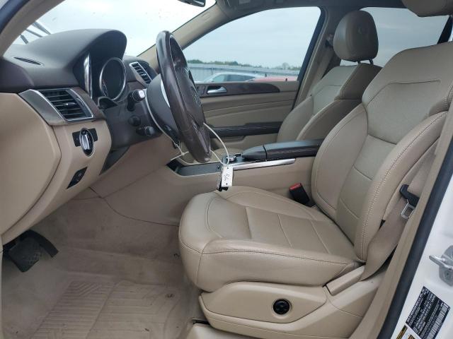 4JGDA5HB3FA587732 - 2015 MERCEDES-BENZ ML 350 4MATIC WHITE photo 7