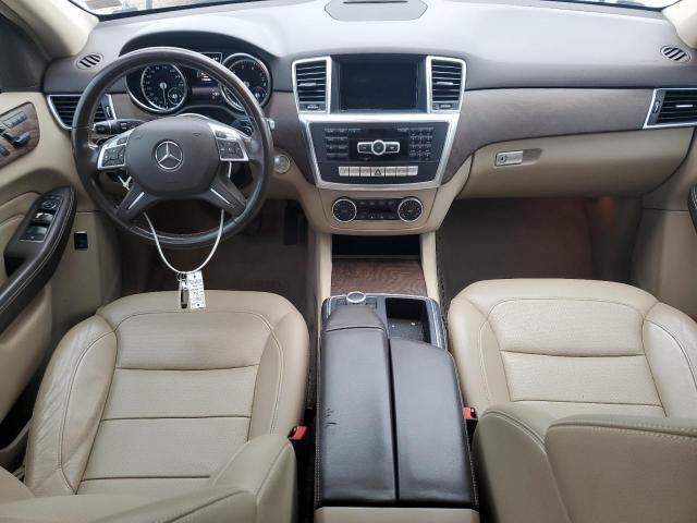 4JGDA5HB3FA587732 - 2015 MERCEDES-BENZ ML 350 4MATIC WHITE photo 8