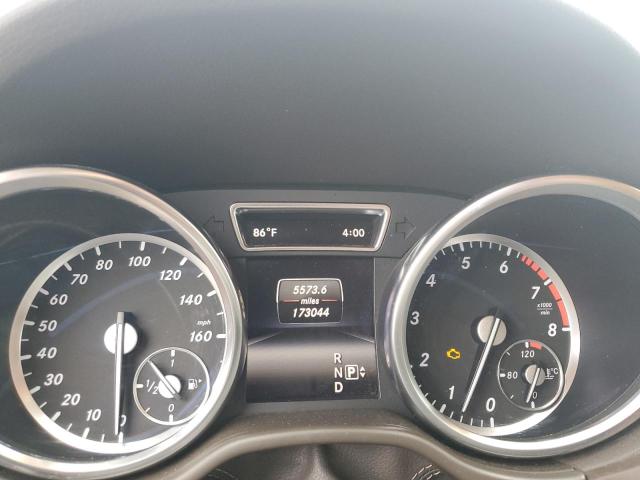 4JGDA5HB3FA587732 - 2015 MERCEDES-BENZ ML 350 4MATIC WHITE photo 9