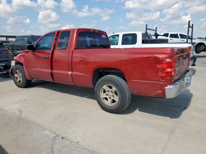 1D7HE42K16S707590 - 2006 DODGE DAKOTA SLT RED photo 2