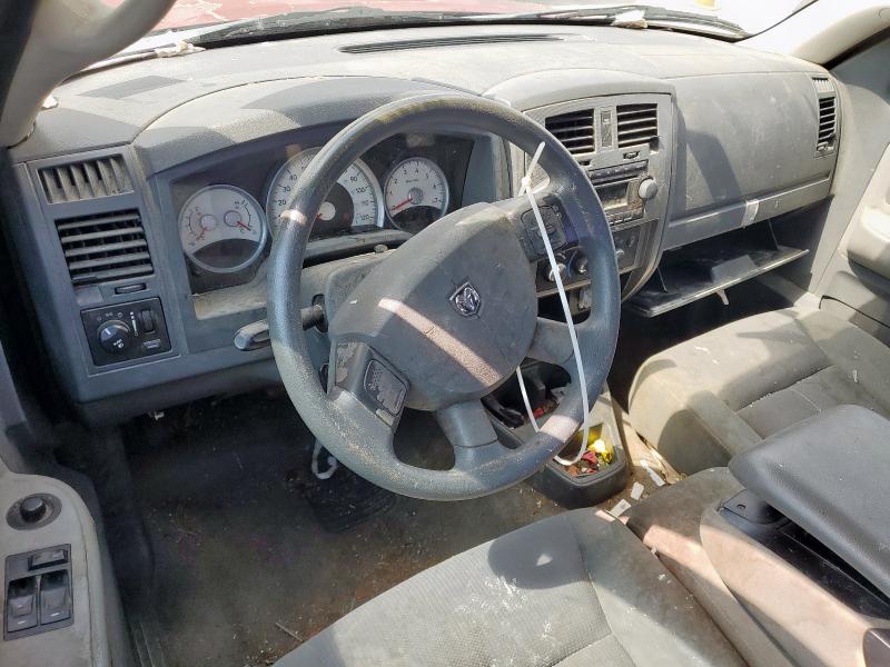 1D7HE42K16S707590 - 2006 DODGE DAKOTA SLT RED photo 8