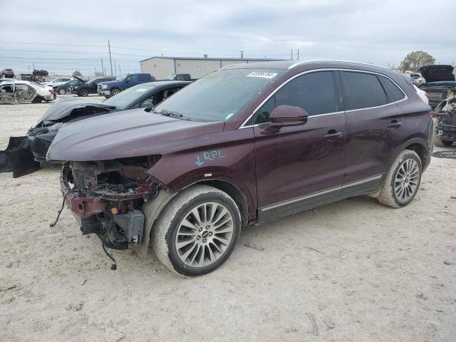 5LMCJ3C90HUL16355 - 2017 LINCOLN MKC RESERVE ბურგუნდია ფოტო 1