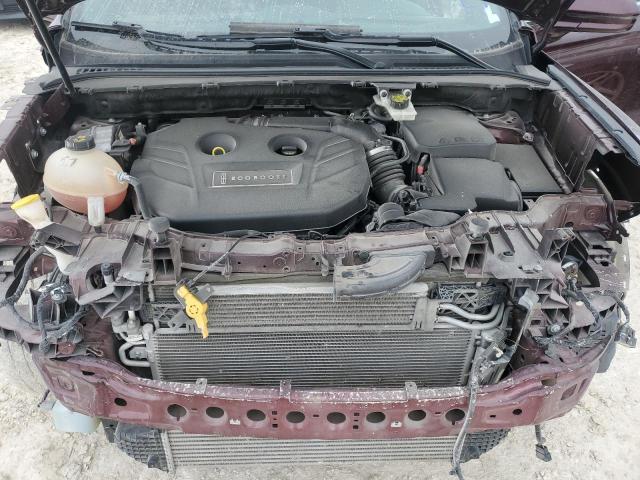 5LMCJ3C90HUL16355 - 2017 LINCOLN MKC RESERVE ბურგუნდია ფოტო 12