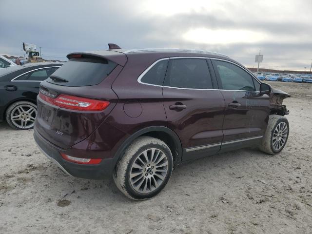 5LMCJ3C90HUL16355 - 2017 LINCOLN MKC RESERVE ბურგუნდია ფოტო 3