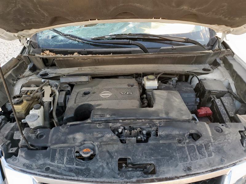 5N1AR2MN9EC708440 - 2014 NISSAN PATHFINDER S 白色 照片 12