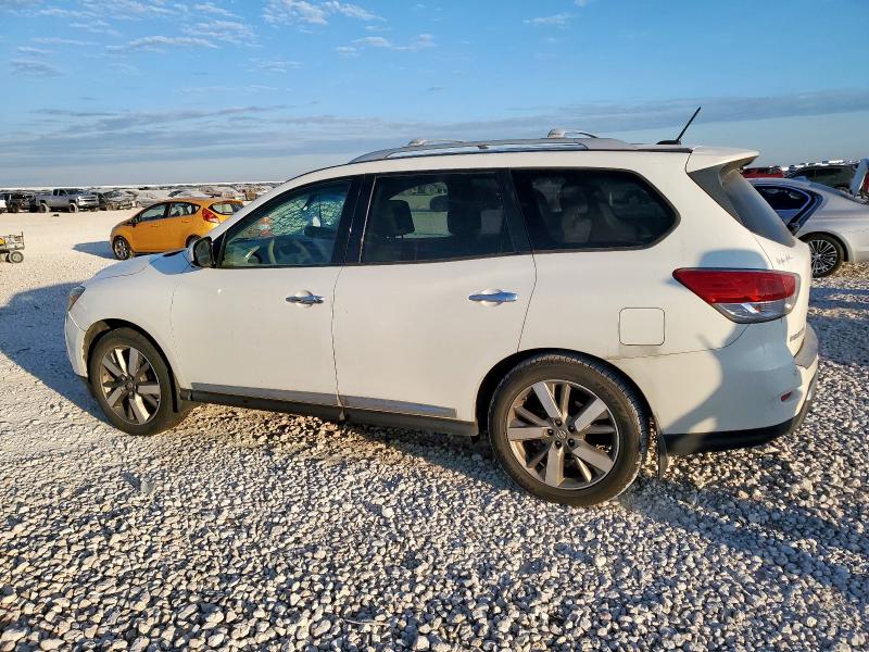 5N1AR2MN9EC708440 - 2014 NISSAN PATHFINDER S 白色 照片 2