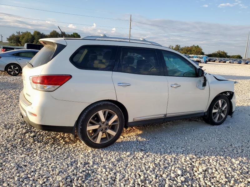 5N1AR2MN9EC708440 - 2014 NISSAN PATHFINDER S 白色 照片 3