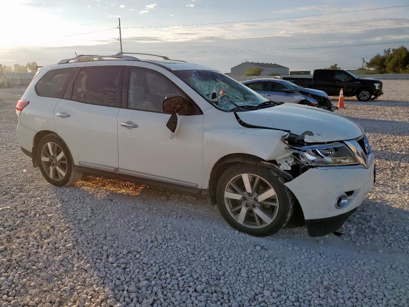 5N1AR2MN9EC708440 - 2014 NISSAN PATHFINDER S 白色 照片 4