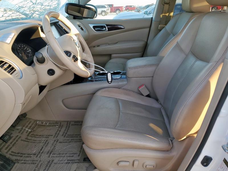 5N1AR2MN9EC708440 - 2014 NISSAN PATHFINDER S 白色 照片 7