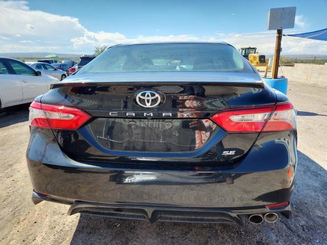 4T1B11HK2JU126688 - 2018 TOYOTA CAMRY L BLACK photo 6