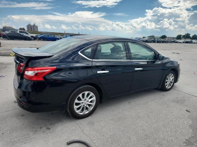 3N1AB7APXKY297602 - 2019 NISSAN SENTRA S BLACK photo 3