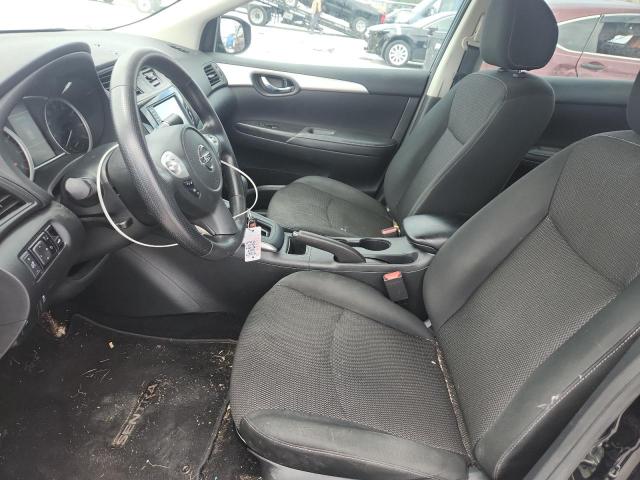 3N1AB7APXKY297602 - 2019 NISSAN SENTRA S BLACK photo 7