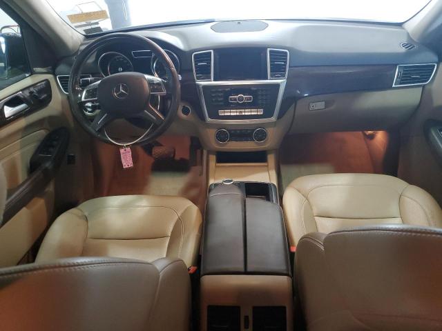 4JGDA5HB9EA272870 - 2014 MERCEDES-BENZ ML 350 4MATIC BLUE photo 8