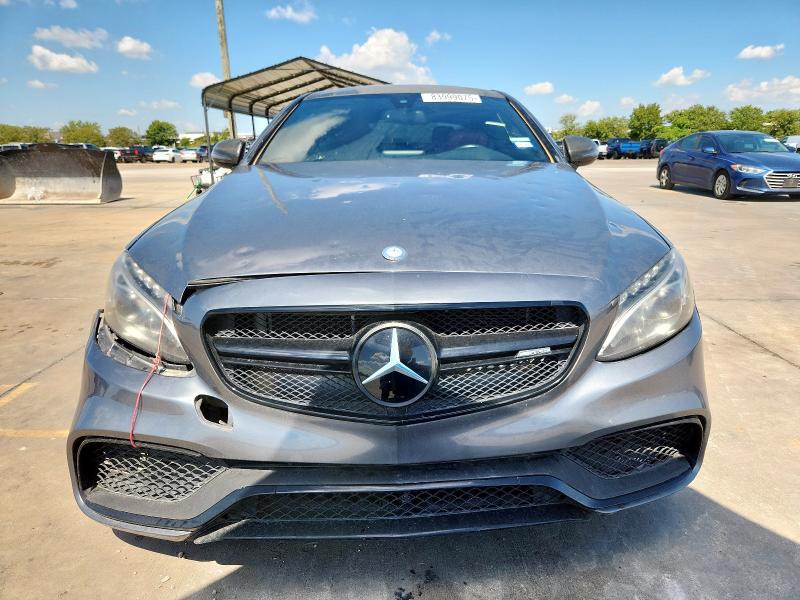 WDDWJ4JB8HF370562 - 2017 MERCEDES-BENZ C 300 GRAY photo 5
