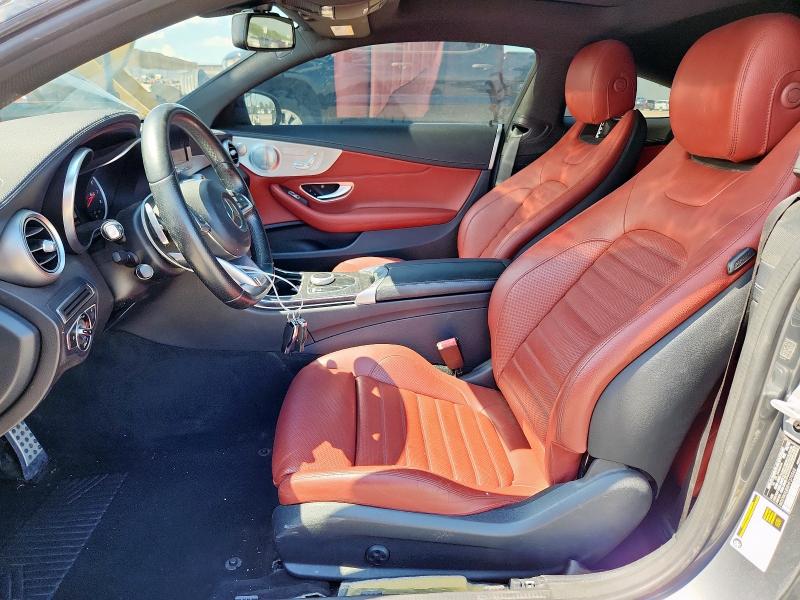 WDDWJ4JB8HF370562 - 2017 MERCEDES-BENZ C 300 GRAY photo 7