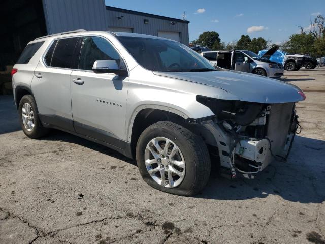 1GNEVGKW1KJ201282 - 2019 CHEVROLET TRAVERSE LT 银色 照片 4