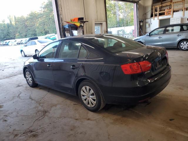 3VW1K7AJ4EM321667 - 2014 VOLKSWAGEN JETTA BASE BLACK photo 2