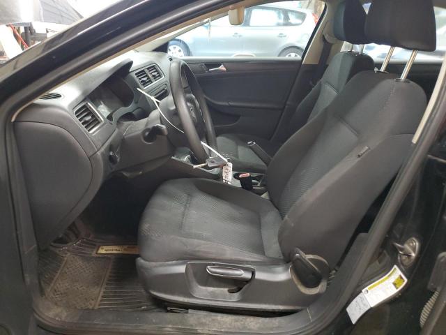 3VW1K7AJ4EM321667 - 2014 VOLKSWAGEN JETTA BASE BLACK photo 7