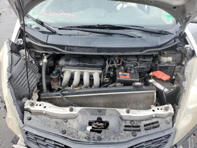 JHMGE8H51CC022315 - 2012 HONDA FIT SPORT SILVER photo 11