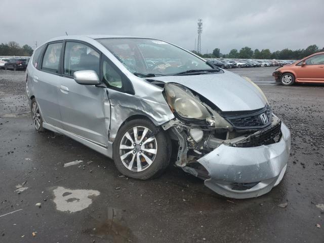 JHMGE8H51CC022315 - 2012 HONDA FIT SPORT SILVER photo 4