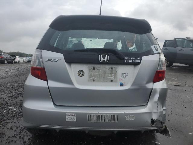 JHMGE8H51CC022315 - 2012 HONDA FIT SPORT SILVER photo 6