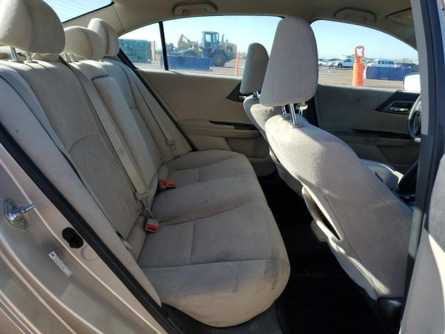 1HGCR2F35DA118921 - 2013 HONDA ACCORD LX ოქროსფერი ფოტო 10