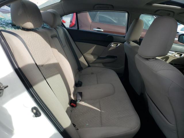 2HGFB2F88EH520853 - 2014 HONDA CIVIC EX Սպիտակ լուսանկար 10