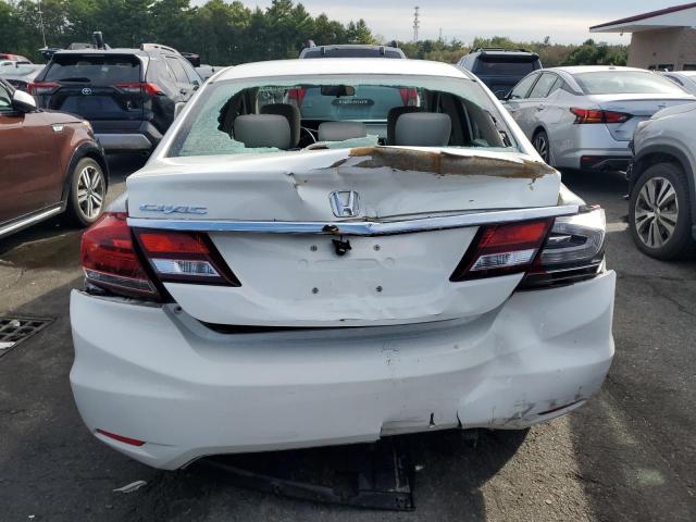 2HGFB2F88EH520853 - 2014 HONDA CIVIC EX Սպիտակ լուսանկար 6