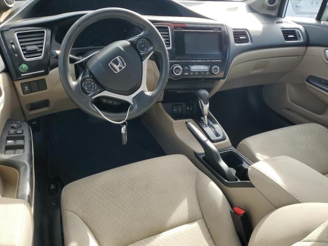 2HGFB2F88EH520853 - 2014 HONDA CIVIC EX Սպիտակ լուսանկար 8