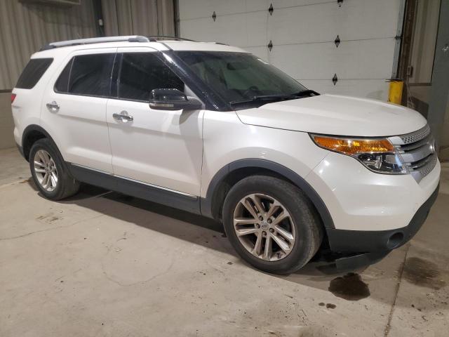 1FMHK8D82BGA03208 - 2011 FORD EXPLORER XLT WHITE photo 4